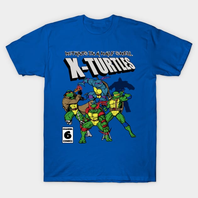 X-Turtles Mutants in a half shell T-Shirt by LegendaryPhoenix